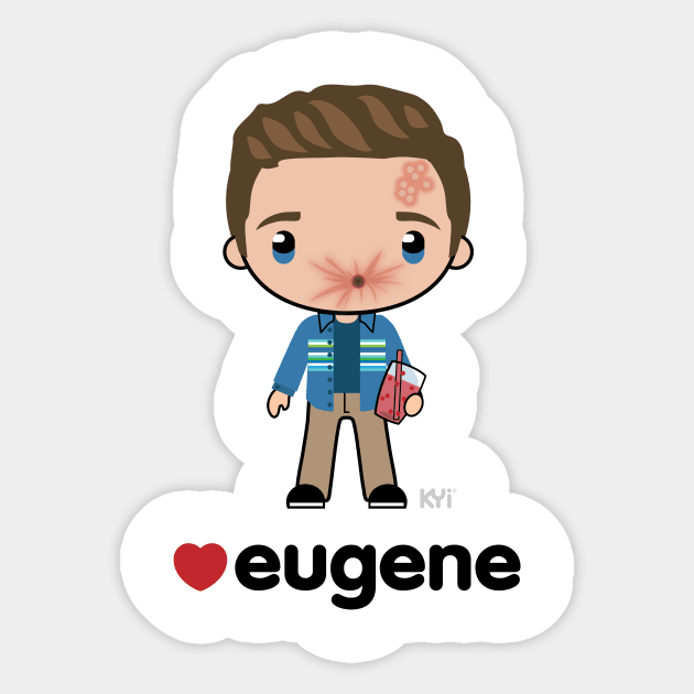 Love Eugene - Preacher Sticker by KYi